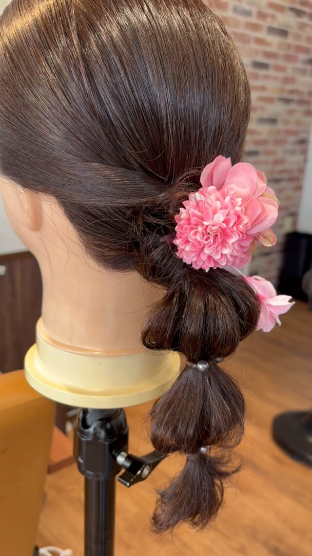 2026年夏祭り　花火大会
浴衣着付け　ヘアアレンジ
承ります

動画やってみたかった🔰
流行りのフレーズ言いたかった🔰